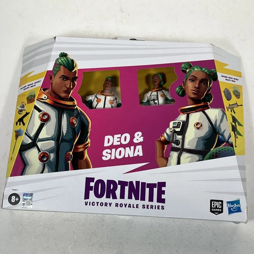Fortnite Victory Royale series Deo & Siona Figures 2 pack New